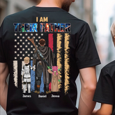 Je suis leur père, cadeau de chemise personnalisée pour papa et grand-père