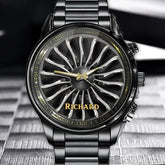 Personalized Rev Wheel Watch - Customizable Name Edition for Auto Enthusiasts copy