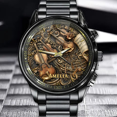 Personalized Violin Symphony Watch - Use Your Name to Pay Tribute to The Music You Love