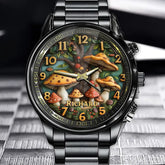 Personalized Magic Mushroom Forest Watch - Add Your Name to Join This Fantastic Adventure