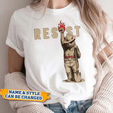 Smokey Bear Resist Shirt - Stand for Nature, Custom Name Edition1