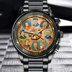 Personalized Artist Palette Watch – Your Name on a Creative Canvas