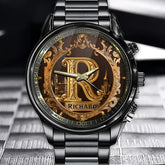 Personalized Initial & Name Aristocrat Watch – Vintage Palace Heritage Series