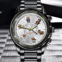 Personalized Capybara Diamond Watch – Unique Animal-Inspired Design