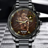 Personalized Military Art Watch - The Perfect Gift for Veterans