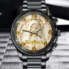 Personalized Virgin Mary Watch - Tailor-Made For Devout Believers