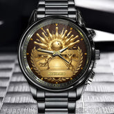 Personalized Bowling Watch with Custom Striking Pins and Ball Design