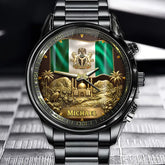 Personalized Nigeria Heritage Watch – Custom Name Edition, National Landmarks