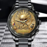 Personalized Elite Operator Watch – Custom Name, Battle Masterpiece