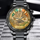 Personalized Irish Coat Of Arms Watch - Showcase Your Patriotism & National Pride