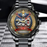 Personalized USA Freedom Tribute Watch - Custom Name Proud American Gift