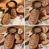 I'll Carry You - Personalized Memorial Keychain With Charms