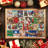 🔥Christmas Advent Calendar Jigsaw Puzzle 1000pcs