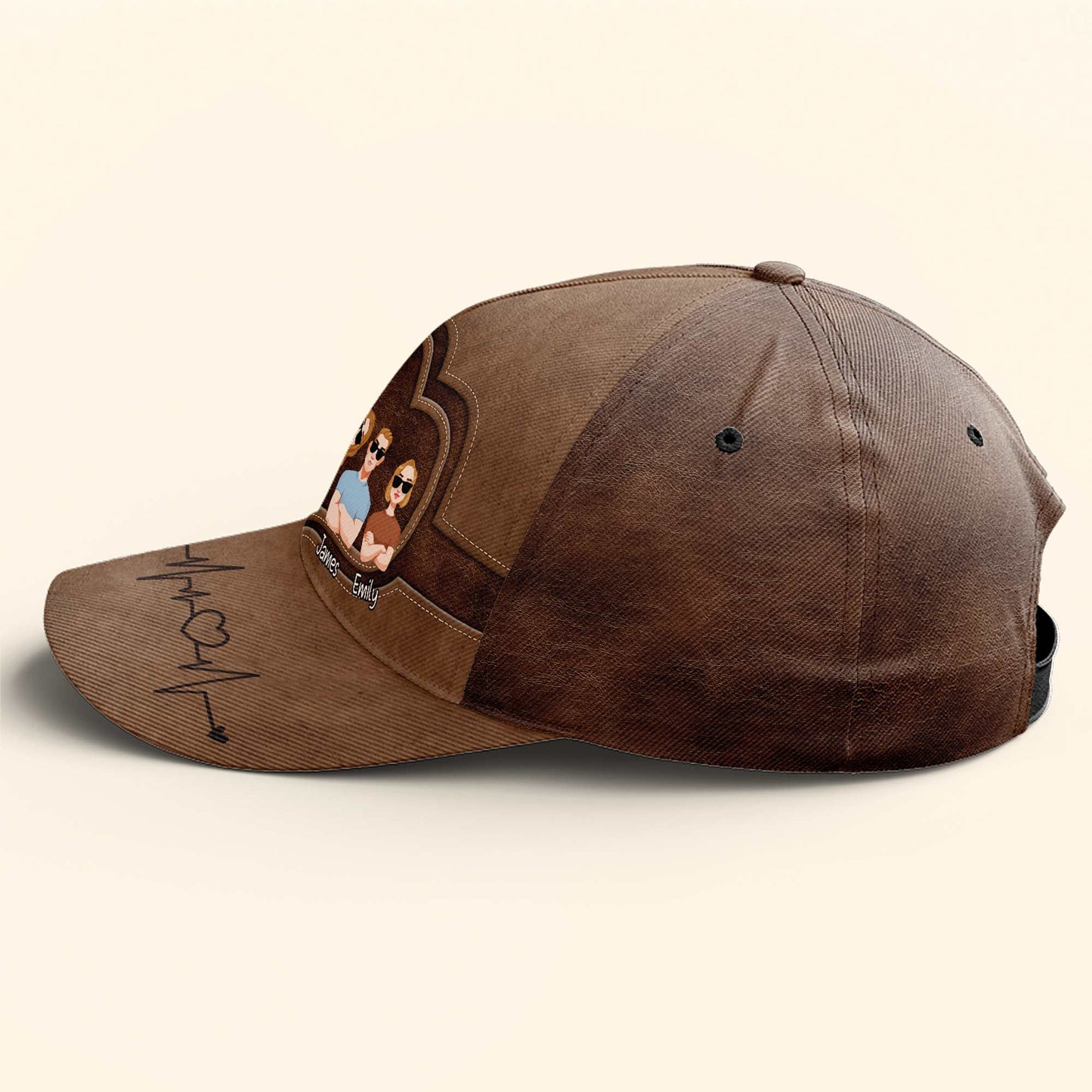 Bester Papa aller Zeiten – Geschenkideen zum Vatertag von Tochter, Sohn – personalisierte klassische Kappe