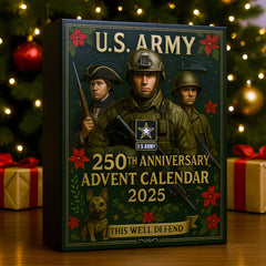 U.S. Military 250th Anniversary Collector’s Advent Calendar
