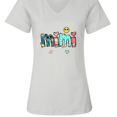 Custom Grandma Summer Holiday Shirt, Nickname And Kids Summer Trend T-Shirt