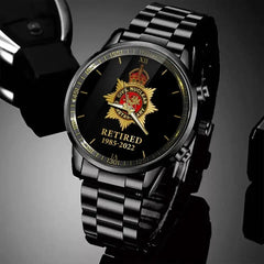 Personalized Retired British Police Custom Time Watch