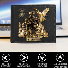 Personalized Veteran World Tour Wallet Perfect Gift_yythkg