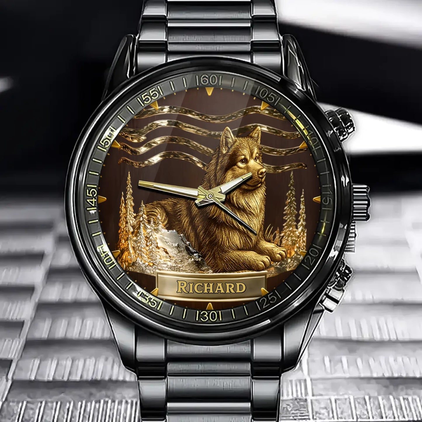 Personalized Dog Breed Watch – Perfect Gift for Pet Lovers