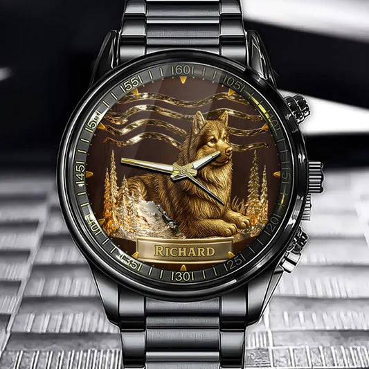Personalized Dog Breed Watch – Perfect Gift for Pet Lovers
