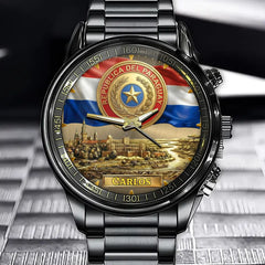Personalized Paraguay Coat Of Arms Watch – Custom Name For National Pride