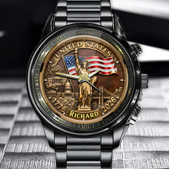Personalized US 250th Anniversary Watch - Honoring 250 Years of Freedom