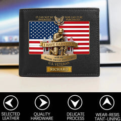 Personalized Veteran World Tour Wallet Perfect Gift_yythkg