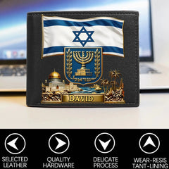 Personalized Veteran World Tour Wallet Perfect Gift_yythkg