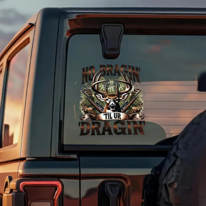 Feet Hangin We Bangin custom hunting car decal_yyth (1)
