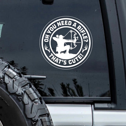 Custom Hunting Car Decal personalization view for D