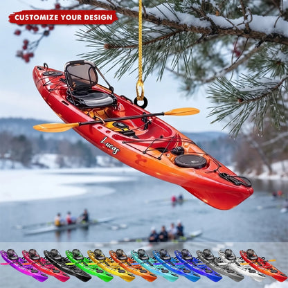 Personalized Kayak Christmas Ornament 2026_ Gift For_yythk
