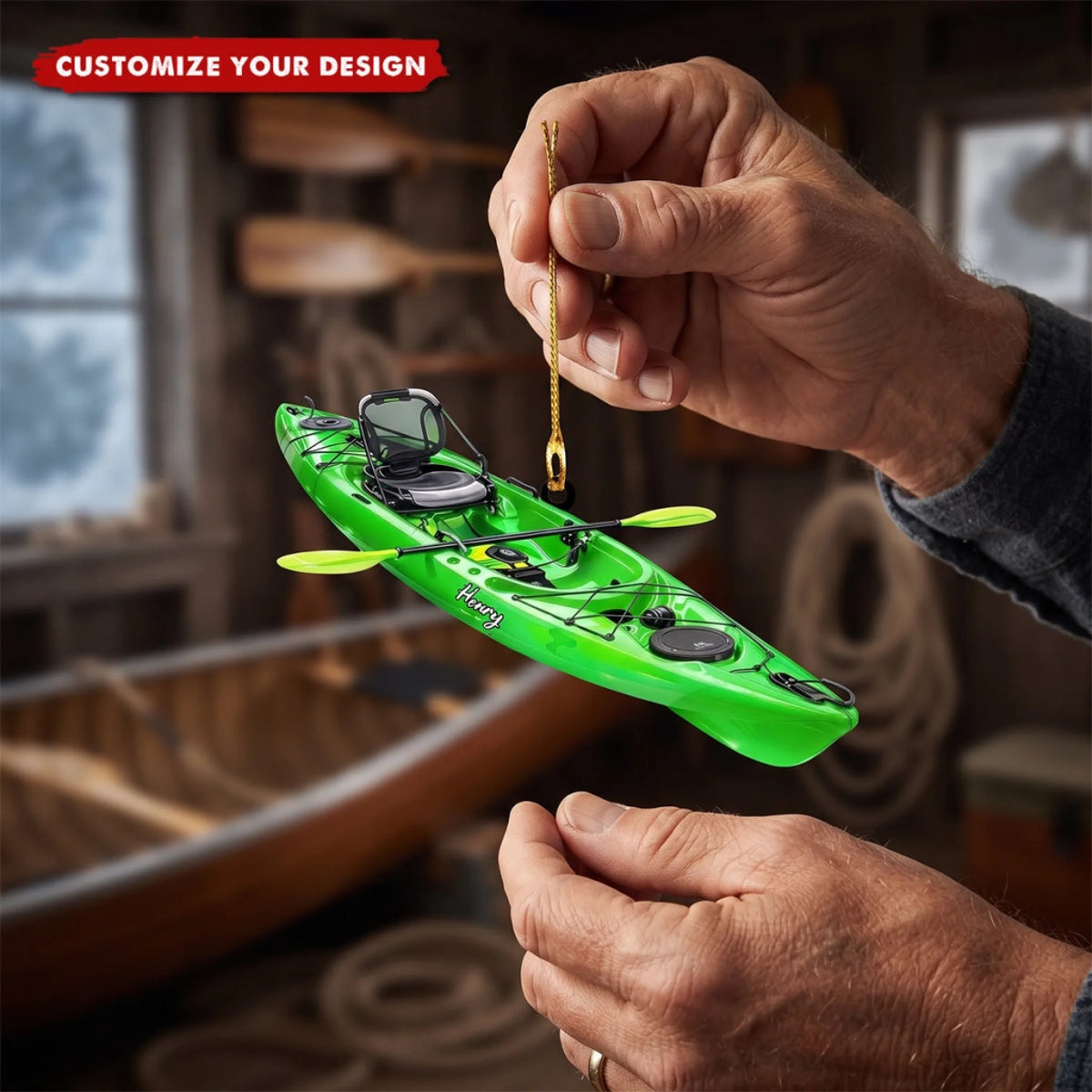Personalized Kayak Christmas Ornament 2026_ Gift For_yythk (2)