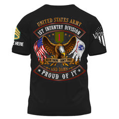 US-Veteranen-T-Shirt, „Been There Done That And Damn Proud Of It“, personalisiertes Geschenk für Veteranen