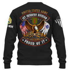 US-Veteranen-T-Shirt, „Been There Done That And Damn Proud Of It“, personalisiertes Geschenk für Veteranen