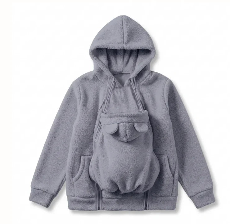 Hands-Free Babywearing Hoodie, Cozy Mama Baby Carrier Hoodie CH07 180540
