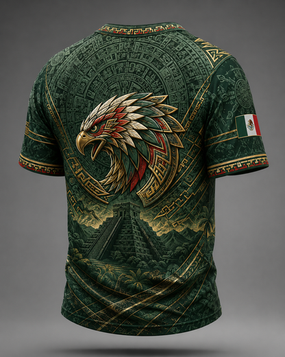 Mexico Football Fan T-Shirt - Aztec Eagle Pride 2026 Soccer Game Day Shirt