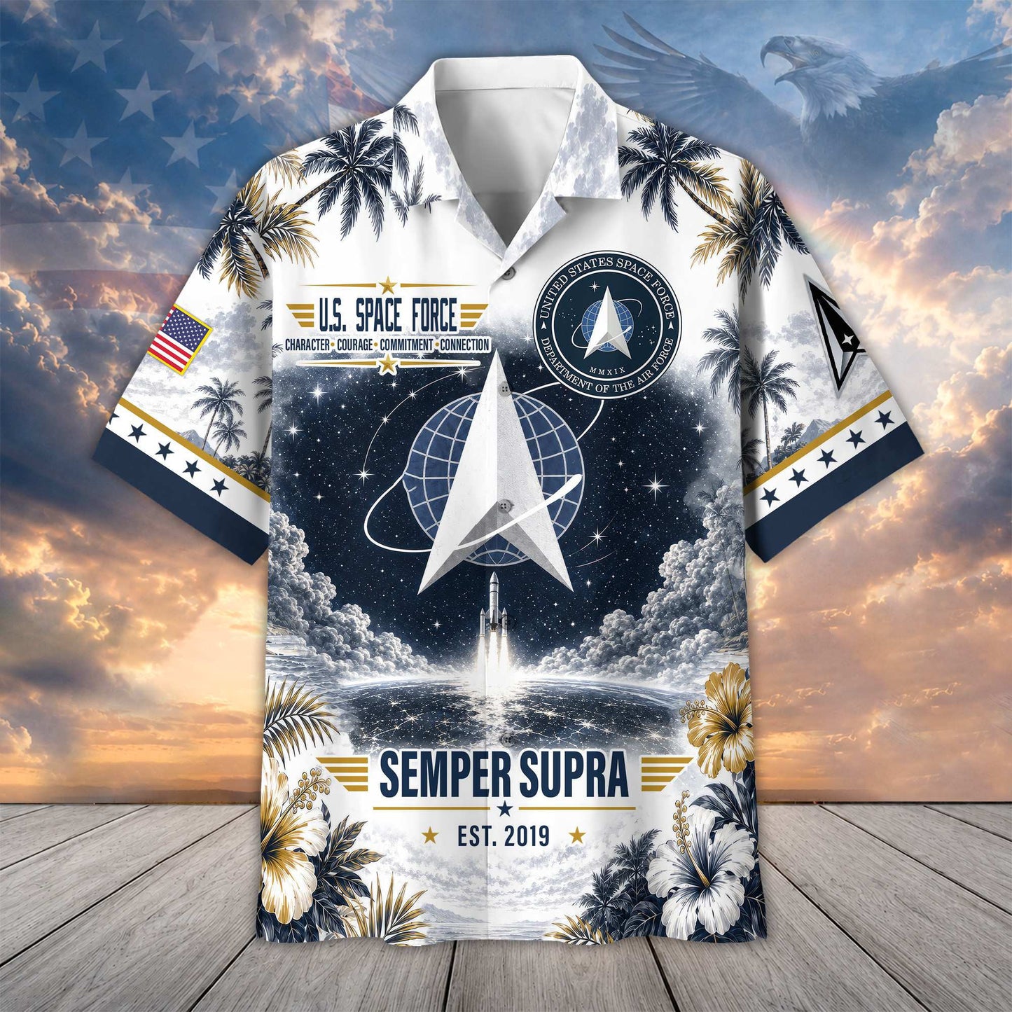 Premium US Veterans Hawaiian Shirt DPVC290701, Gifts For US Veterans, Gifts For Father's Day, Veterans Day.