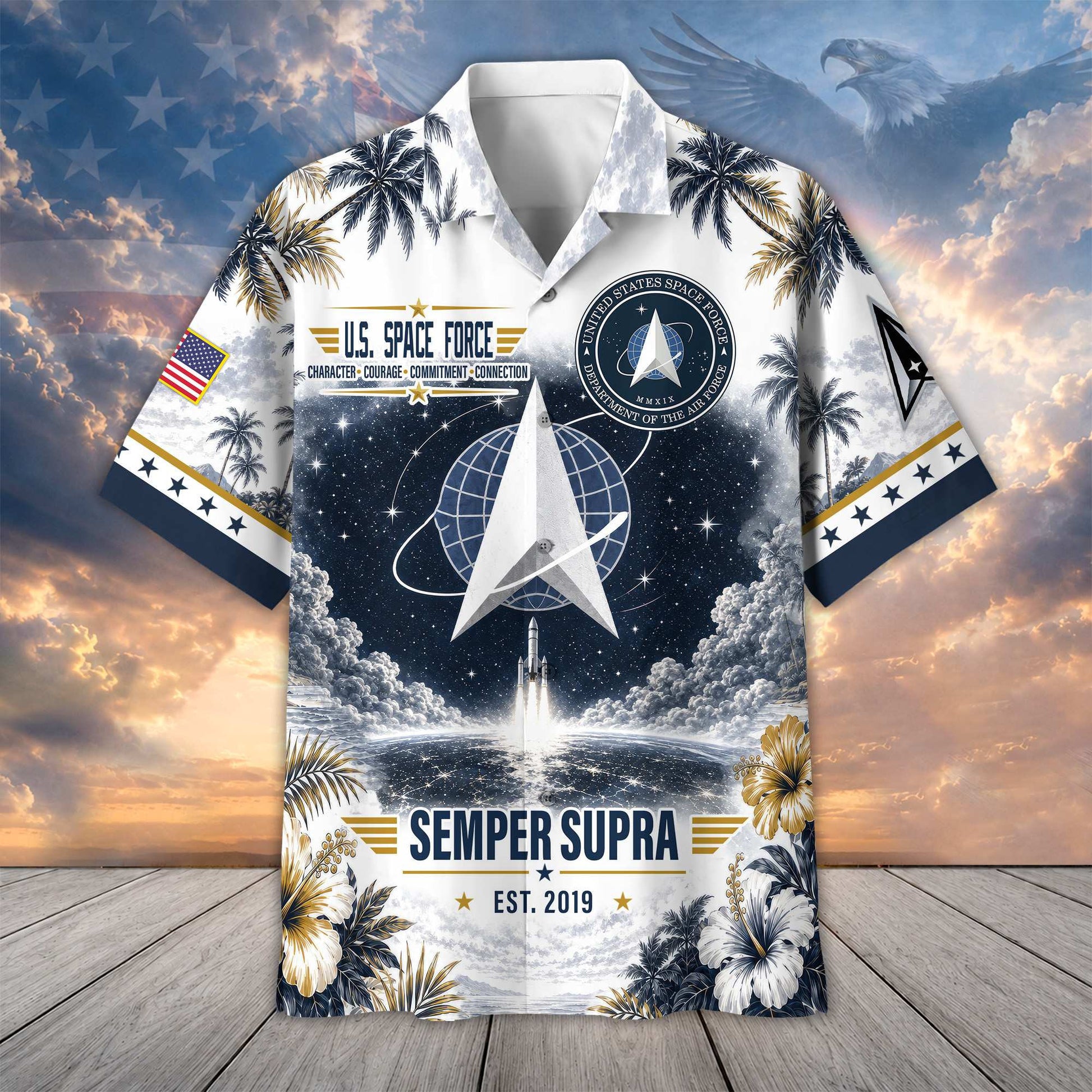 Premium US Veterans Hawaiian Shirt DPVC290701, Gifts For US Veterans, Gifts For Father's Day, Veterans Day.