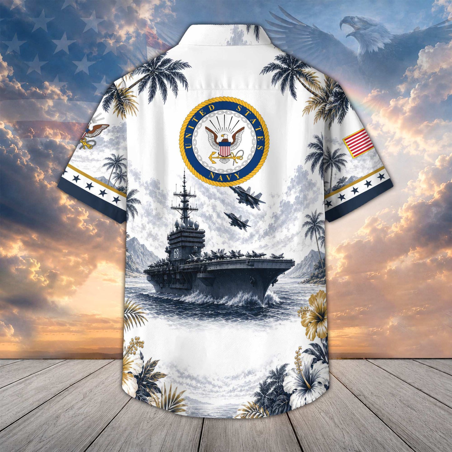Premium US Veterans Hawaiian Shirt DPVC290701, Gifts For US Veterans, Gifts For Father's Day, Veterans Day.